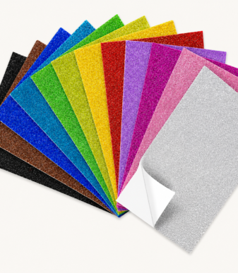 Glitter sheets 1 pack