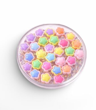 Acrylic Flower Beads Pack [12pc]