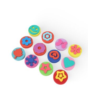 Foam Sponge Stamps [12 pcs]