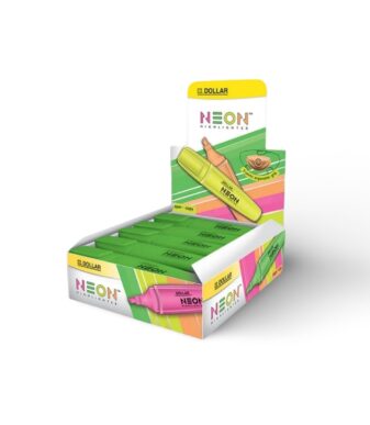 Dollar Neon Highlighter Box